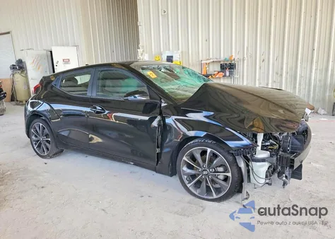 2020 Hyundai Veloster Base z USA, uszkodzony, nr VIN KMHTG6AF1LU029613